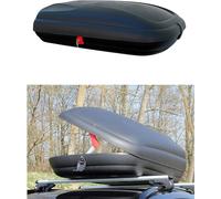 AUTOFORNITURE ITALIA Coffre de toit coffre pour voiture universel 400 litres carbone look double fermeture dimensions 1690 x 790 x 375 mm