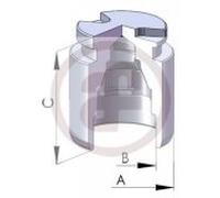 AUTOFREN SEINSA D025119 Piston étrier de frein 35mm Acier Compatible avec MAZDA 323 F VI BJ RX 7 III FD 626 V Hatchback GF 626 V GF PREMACY CP FAMILIA VI BJ