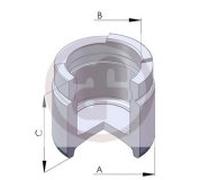 AUTOFREN SEINSA D02571 Piston étrier de frein 52mm Acier Compatible avec OPEL Calibra A C89 Kadett E CC T85 Astra F CC T92 Vectra B Berline J96 Vectra A Berline J89 Ascona C Berline J82