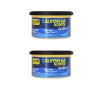 AutoFullCar California Scents Lot de 2 désodorisants pour voiture | Parfum durable et intensité variable, avec diffusion progressive pour garder la voiture fraîche et agréable plus longtemps