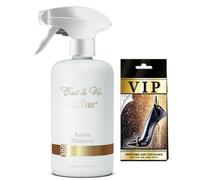 AutoFullCar CarIBI VIP Lot de 300 désodorisants pour voiture à suspendre avec recharge 250 ml C'est laVie Parfum élégant inspiré des parfums de prestige pour voiture, maison ou bureau