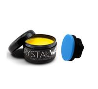 AutoFullCar - Cire CRYSTAL Wax FullCarX® 200 ml + 1 applicateur - Protection céramique hydrophobe, brillance professionnelle, revêtement haute dureté, rempli Swirls