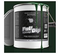 AutoFullCar - Full Dip Peinture pour voiture Vert militaire Flacon 4 litres - Prêt à appliquer