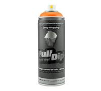 AutoFullCar Full Dip Spray Fluor 400 ml | Spray de peinture vinyle liquide Aérosol pour Voiture, Moto, Vélo, Jante (Orange fluo)