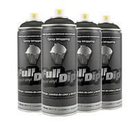 AutoFullCar Pack de sprays Full Dip noir mat ou noir brillant pour jantes jusqu'à 20 pouces FullDip (NOIR MAT)