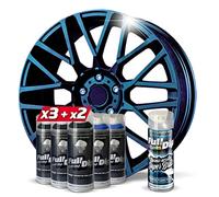 AutoFullCar Pack Sprays Vinyle Liquide Full Dip Hardcore Cameleon Brillant avec Base Noire