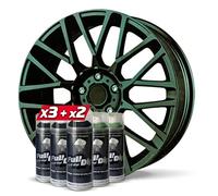 AutoFullCar Pack Sprays Vinyle Liquide Full Dip Ice Cameleon avec Base Noire