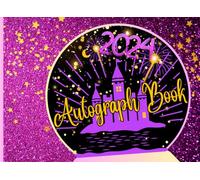 Autograph Book 2024: The Magic of Theme Park Souvenirs. A Purple Signature & Photo Album, Capturing Character and Celebrity Encounters, Kid-Friendly ... and Family Vacation Memories Crafted to Last.