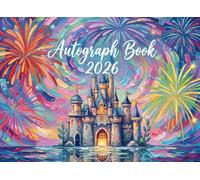 Autograph Book 2026: Memory Keepsake Journal for Character Signatures and Photos - Perfect for Theme Park Vacations and Family Trips - Colorful Impressionist Art Cover
