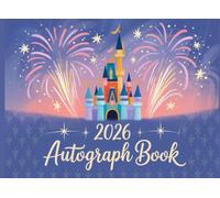 Autograph Book for Toddlers 2026: Small Notepad/Scrapbook for Signatures and Photos/Pictures of Theme Park Characters and Princesses. Keepsake for Young Girls with Purple Castle Cover.