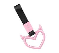 Autographe Gurte Drift Charm en main en forme de cœur avec un design élégant en forme de cœur | Facile à installer, anneau de préhension pour voitures, véhicules, accessoires