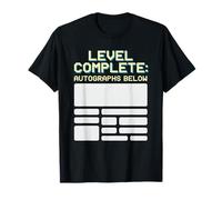 Autographes complets de Niveau de Remise des diplômes ci-Dessous T-Shirt