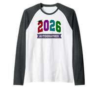 Autographes de rançaise pour Filles - Dernier Jour d'école Manche Raglan