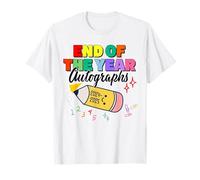 Autographes de fin d'année du dernier jour d'école 2024-2025 T-Shirt