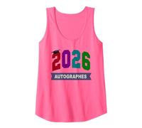 Autographes pour Filles étudiantes françaises 2026 Dernier Jour d'école Débardeur