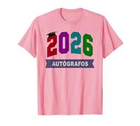 Autographes Sassy Spanish Class 2026 Dernier Jour d'école T-Shirt