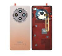 AUTOGSM Cache Arrière Premium Compatible avec Oppo Reno12 FS 4G/Reno12 F (CPH2687) Ambre Orange