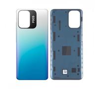 AUTOGSM Compatible avec Cache Arrière Premium Xiaomi Poco M5s Bleu