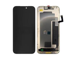 AUTOGSM Compatible avec Ecran Tactile Hard OLED Apple iPhone 17 Pro Max (90Hz) Noir