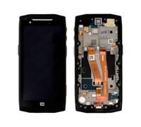 AUTOGSM Ecran Tactile Premium avec Châssis Compatible avec Crosscall Core-M5 Noir