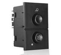 AUTOKAY Interrupteur de feux de brouillard et cargo - Compatible avec les véhicules Chevy, GMC & Cadillac - Silverado, 2500 HD, 3500, Suburban 2500, Tahoe, Sierra 1500, Yukon XL Rep# D7096C, 15143597, 1S14820. 15076588