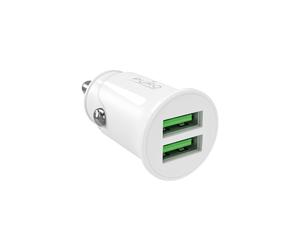 Autoladegerät Puro Pro Lite 2x USB-A 10W - weiß