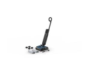 Autolaveuse aspirante Bosch Serie 6 BHF61BX Noir, lavage et aspiration en un passage, station de nettoyage, brosse LED, réservoir eau propre 720 ml, sale 650 ml