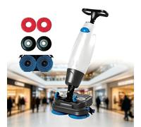 Autolaveuse sécheuse commerciale autoportée, direction flexible à 360°, conception compacte pour la maison, le bureau, l'atelier et les commerces, tous types de déneigement, blanche