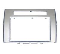 Autoleads DFP-11-11/ S Adaptateur de façade d'autoradio Double DIN Facia pour Toyota Corollo Verso Argent