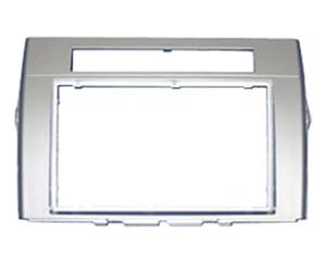 Autoleads DFP-11-11/ S Adaptateur de façade d'autoradio Double DIN Facia pour Toyota Corollo Verso Argent