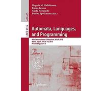 Automata, Languages, And Programming
