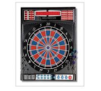 Automate à fléchettes Premium Silver - Karella - 807501 - 41 jeux - 218 variantes - 12 fléchettes souples