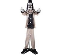 automate clown maléfique animé son lumière 160cm - ptitclown 22237 Noir