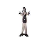automate clown malï¿½fique animï¿½ son lumiï¿½re 160cm - ptitclown 22237