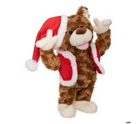 Automate de Noël ours mouvement et musique H31cm à piles - Feeric lights & christmas