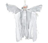 AUTOMATE DÉMON VOLANT ANIMÉ SON LUMIÈRE 52CM Blanc / Gris Argent