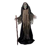 Automate Halloween Faucheuse Squelette - PTIT CLOWN - 158 cm - Animée, Sonore, Lumineuse