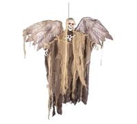 Automate Halloween - PTIT CLOWN - Ange Déchu - Animé, Sonore, Lumineux - 130 x 70 cm