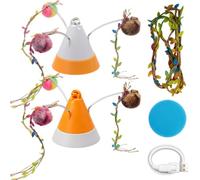 Automated Cat Toys Interactive 360 Degree Rotating Squeaky Sensor Indoor