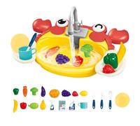 Automatic Bird Bath Pool, Interactive Birds Bathtub 15.75x10.04x2.36 inches Electric Fountain with Faucet, Fun Bathing Accessory Toys, Ideal for Cockatiel Conure and Lovebird