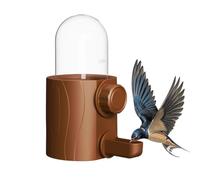 Automatic Bird Drinker, Bird Water Bottle, Cage Water Feeder with No Spill, Sturdy Materials and Leakproof Design for Parrots, Budgies, or Small Birds, 1 pièce
