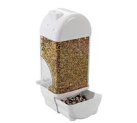 Automatic Bird Feeder, Clear Bird Feeder, House Shaped Bird Feeder, Parakeet Food Feeder, Cockatiel Feeder, Large Capacity Bird Feeder, Anti-Spill Bird Feeder, Bird Cage Accessories
