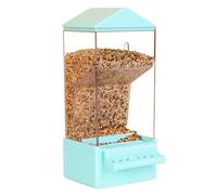 Automatic Bird Feeder, No- Food Dispenser, Anti-Spill, Easy to Refill & Cage-Mountable, Large-Capacity Smart Dispenser Perfect for Parakeets, Cockatiels, Finches & Small Birds