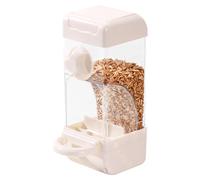 Automatic Bird Feeder with Magnetic Perch, Cage Parakeet Food Dispenser, Ideal for Parrots, Hummingbirds, Cockatiels, Canaries, and Finches, Perfect for Outdoor, Backyard, Garden 8.2x3.3x3.3 Ianch