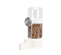 Automatic Bird Water Dispenser, Large Capacity Parrot Waterer, 2.17x1.18in Automatic Parakeet Feeder and Drinker, Hangable Food Dispenser Container, Perfect for Cage Accessory