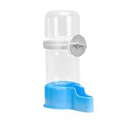 Automatic Bird Water Dispenser, Large Capacity Parrot Waterer, Automatic Parakeet Feeder, Hangable Drinker and Food Container, Cage Accessories for Birds, 5.28x2.17x1.18 inches