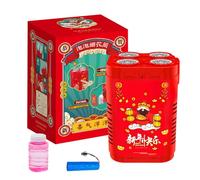 Automatic Bubble Blower - Electric Bubble Maker, Leakproof 48 Holes | Fun B́ubble Machine Toy, Indoor Outdoor Play Accessory for Friends Family Boys Girls Kids Party Entertainment