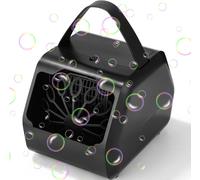 Automatic Bubble Machine Portable 400ml 14000+/min with Type C Charging 2 Speed Modes Outdoor Toy for Kids Pets