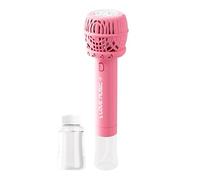 Automatic Bubble, Wand Toy, Electric Maker, ABS Material Build, 11,26 x 3,11 pouces, Blue Light Pink, Sound Feature, for Kids Boys Girls Age Three Sixteen, Outdoor Party Fun
