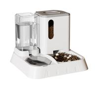 Automatic Cat Feeder - 2 in 1 Automatic Food Dispenser Water Feeder | 1x Large Capacity duual Pet Bowl | Detachable, Easy-to-Clean Self-Feeding Station for Home, Pet Shop, Cattery & Indoor Use